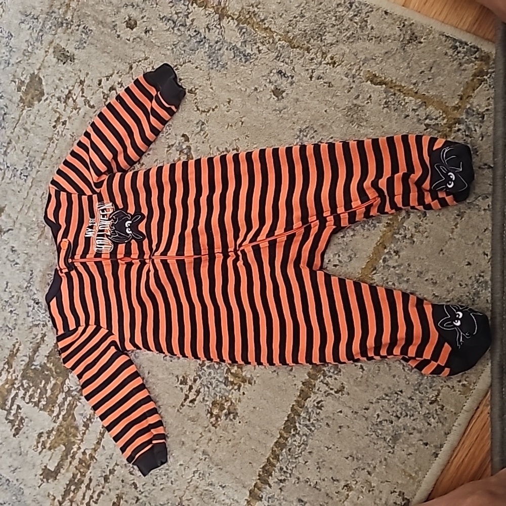 Halloween Infant Footie Suit (My 1st Halloween)